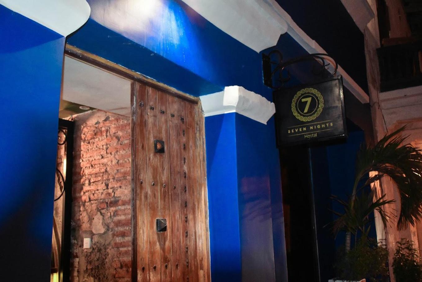 Seven Nights Hostel Cartagena  Exterior foto