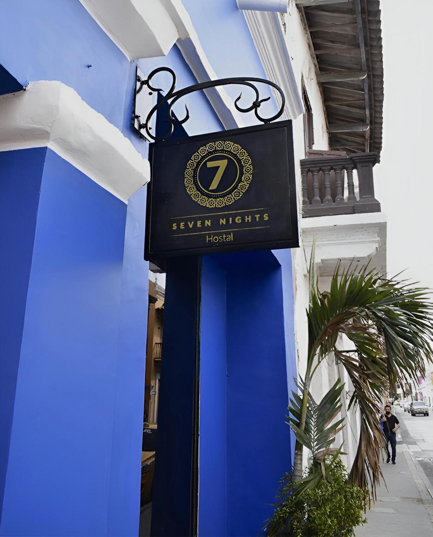 Seven Nights Hostel Cartagena  Exterior foto