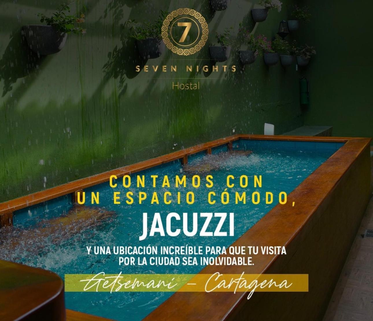 Seven Nights Hostel Cartagena  Exterior foto